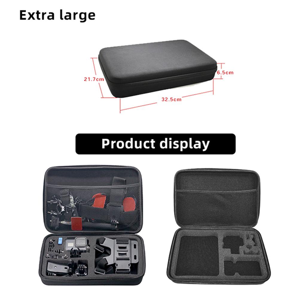 Storage Bag Travel Portable Carrying Case For GoPro Hero 13 12 11 10 9 SJCAM Insta360 AKASO DJI Osmo Action Camera Accessories