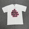 Amerikanische grenzüberschreitende trendige Marke PATTA Designgefühl Buchstabendruck Kurzarm-T-Shirt Herren- und Damen-Trendmarke Vielseitiges lockeres Oberteil