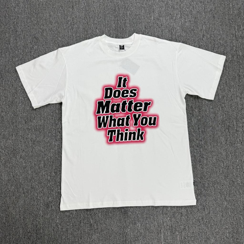Amerikanische grenzüberschreitende trendige Marke PATTA Designgefühl Buchstabendruck Kurzarm-T-Shirt Herren- und Damen-Trendmarke Vielseitiges lockeres Oberteil