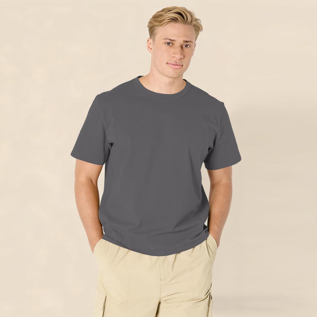 Short Sleeve Shirts for Men Casual Crew Neck Mens Short Sleeve Shirts Mens Shirts Short Sleeve Relaxed Fit Lightweight Top