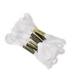 24-Piece Black & White Embroidery Cross-Stitch Polyester Thread Set
