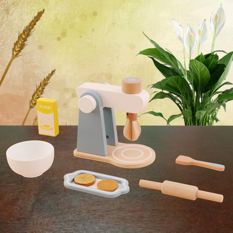 Wooden Kitchen Playset for Kids - Birthday Gift for Girls