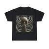 Unisex Adult Skull Art T Shirt Dark Fantasy Graphic Tee Death Metal Halloween