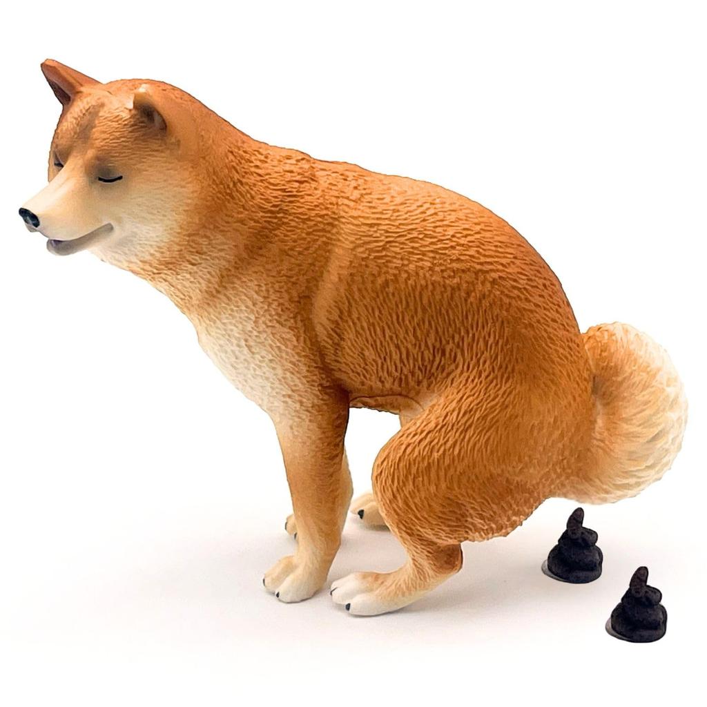 Avidora Shiba Inu Poop Fun Interior Poop Figure Goods, Figurine, Item, Decor,