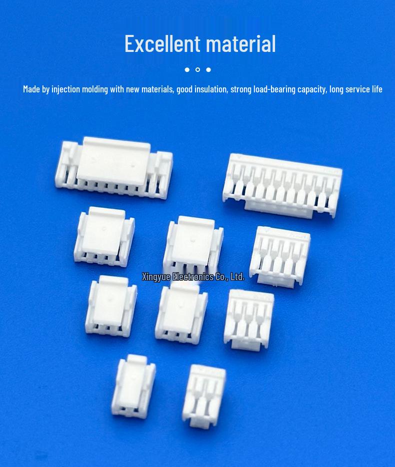 GH1.25mm Plastic Latch Connector GH Series (2-15 Pin)