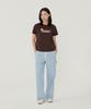 COVERNAT WOMAN Soleil Graphic T-Shirt Ivory