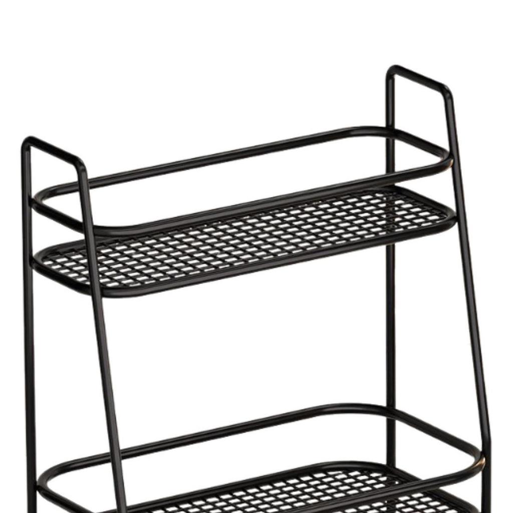 2 Tier Spice Storage Rack Home Countertop Freestanding Kitchen Cabinet Shelf
