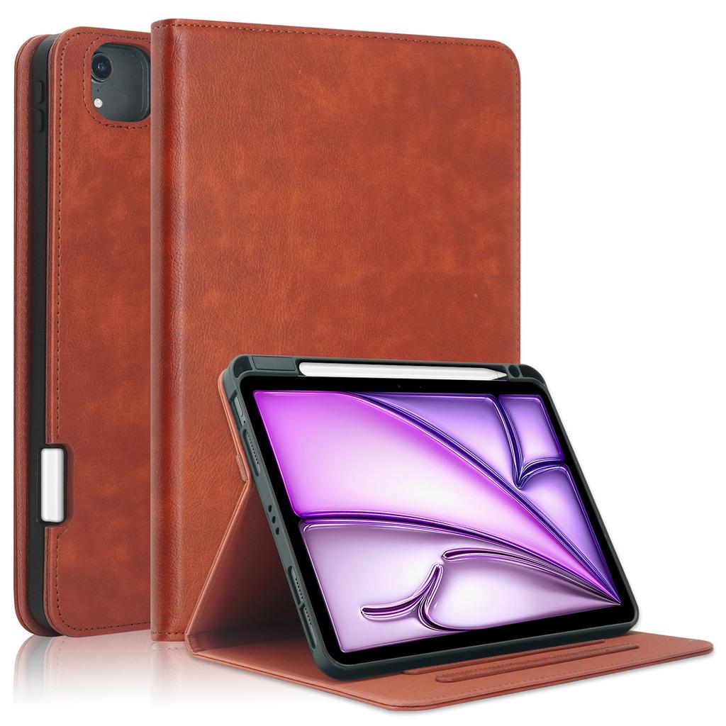 Leather Case For iPad Air 11 (2025)/(2024)/Pro 11-inch (2018)/(2020)/(2021)/(2022)/Air (2020)/(2022) Tablet Cover