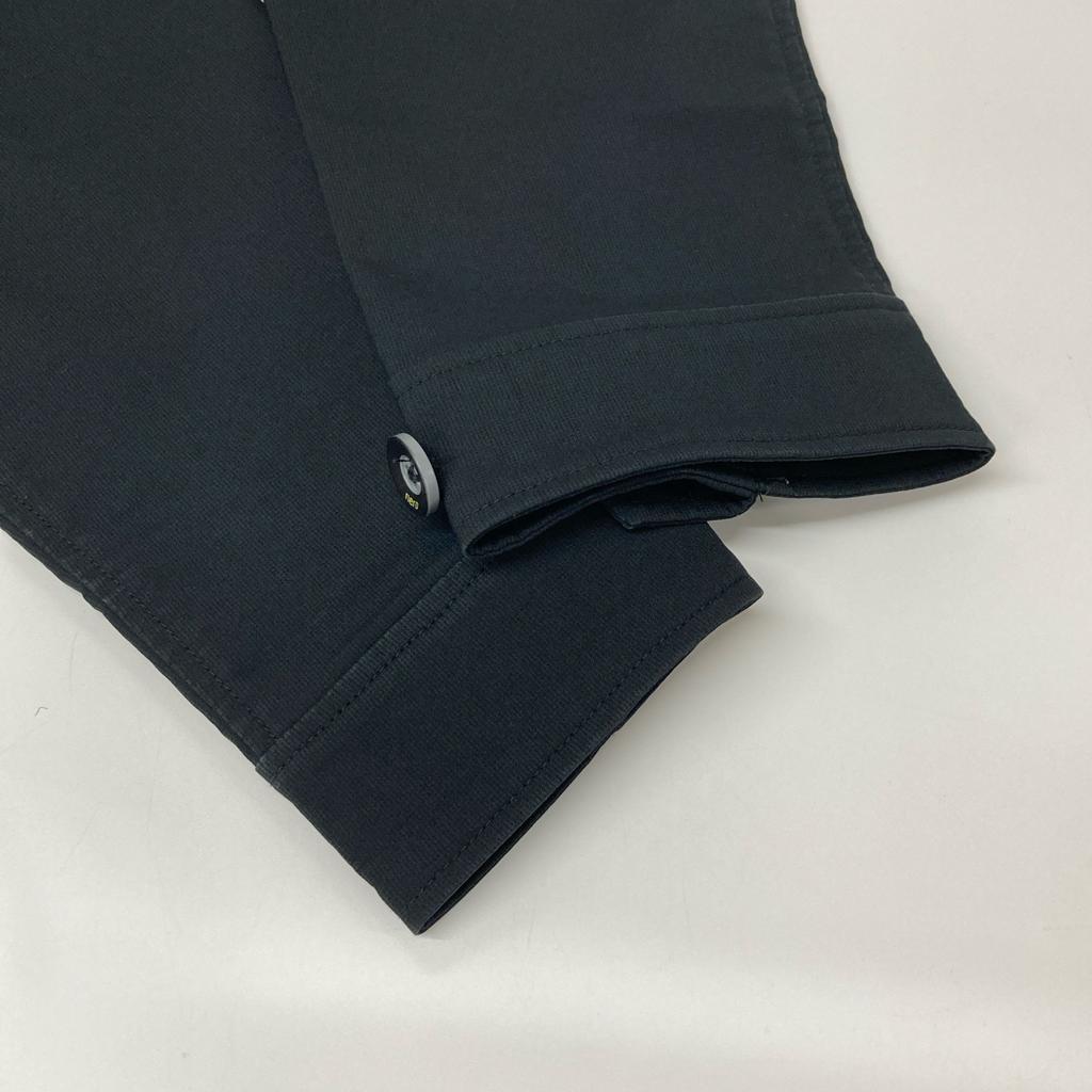 SY32 by SWEET YEARS Black NE24S12 Woven Double Cloth Shirts Jacket Jacket L blackUsed