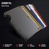 New RFID Blocking Carbon Fiber Wallet with Money Clip
