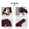 Women's Long Sleeve Yoga Shawl - Perfect for Autumn/Winter Workouts