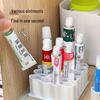 Silicone Ointment Storage Rack - Desktop Cosmetic Organizer