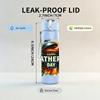 1PC Vintage Fathers Day Badge 750ml Color Plastic Sports Water Bottle Leakproof Flip Straw Lid Suitable for Sports Office Home Use