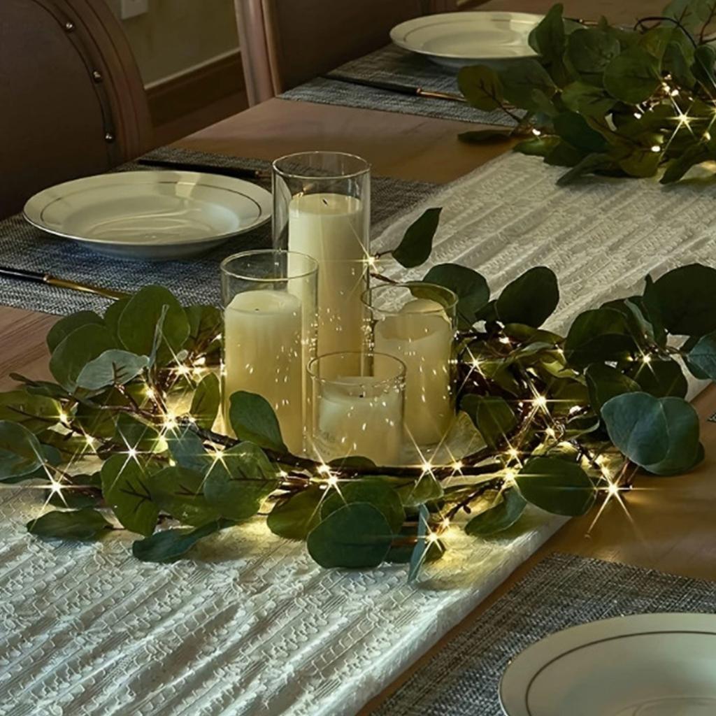 Artificial Rattan For Holiday Decoration, Outdoor Home Walls, Courtyard Decoration, Hanging Flower Garlands