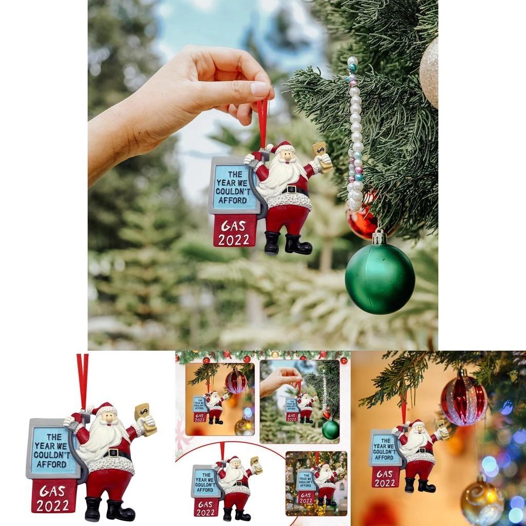 Adorable Santa Claus Gas Oil Hanging Pendant Xmas Gift