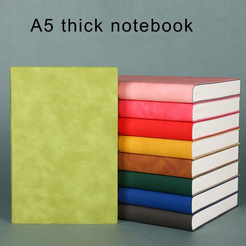 A 5 Stationery Notebooks Business Notebook Thick Notebook 208 Sheets 416 Pages Journal Notebook Daily Notepads for Work