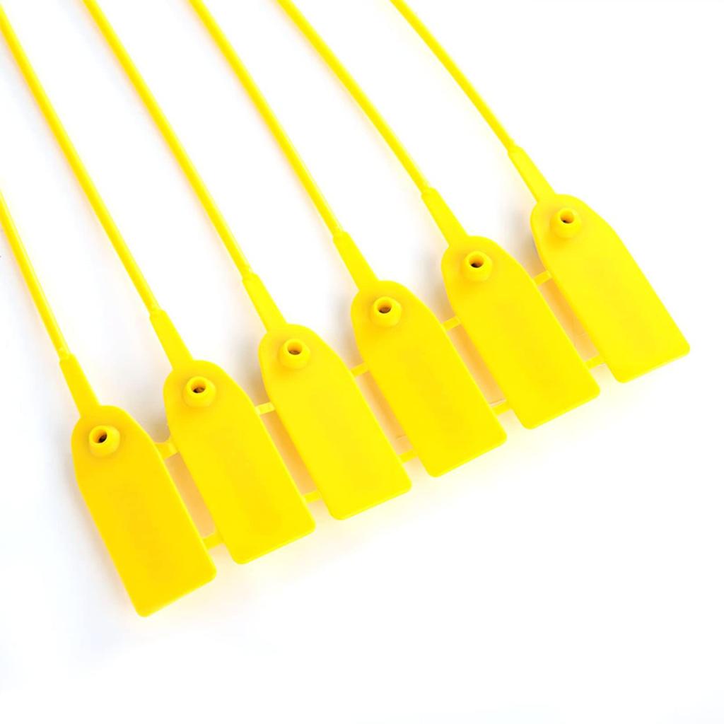 Plastic Tamper Seals Zip Ties for Fire Extinguishers Pull Tite Security Tags Numbered Disposable  Tie