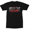 Men's Motley Crue 40 Years (Back Print) Slim Fit T-shirt  Black