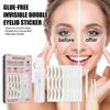 EELHOE Lace Seamless Double Eyelid Patch, Natural Seamless Non Adhesive Lace Double Eyelid Patch
