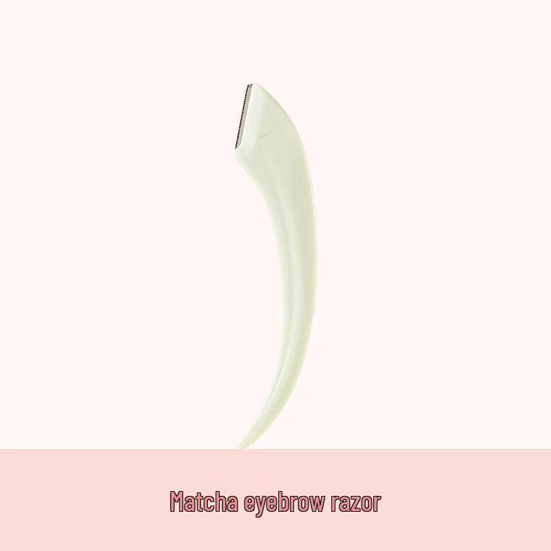 Grenzüberschreitender Anfänger Augenbrauenrasierer: Sichere manuelle Rasur mit Crescent-Klingen