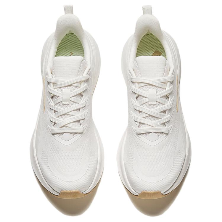 New Anta Cushioning, Wear Resistant Low Top Running Shoes Women's Paper Sand White 122415522-1
