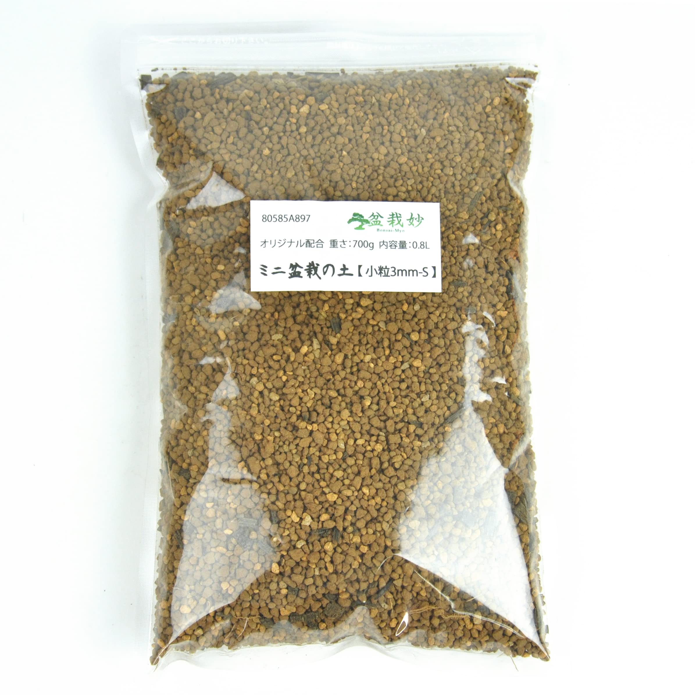 

Бонсай Тао Мини Бонсай Мелкий Зернистый для Небольшого Количества Почвы, 3 мм-S, 700 г, Пересадка, Акадама,