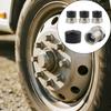 2.441" Corrosion Resistant Bearing Cover Dust Proof Housing Grease Plugs Hub Bearing Cover for Trailer Maintenance