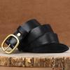 Women's Belt Leather Pin Buckle First Layer Cowhide Retro and Fashion All-Matching Trendy Korean Style Jeans Belt