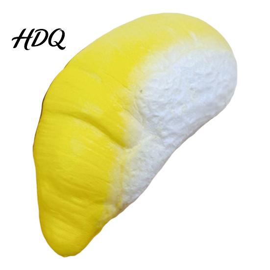 Kids Stress Toy Soft Realistic Durian Squeeze Slow-Rising PU Fidget for Relief Cute Fruit-Shaped Decompression Gadget Adults Anti-stress