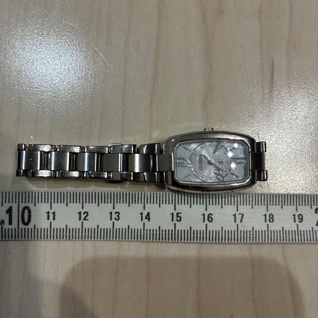 Used CITIZEN XC Quartz Watch Silver