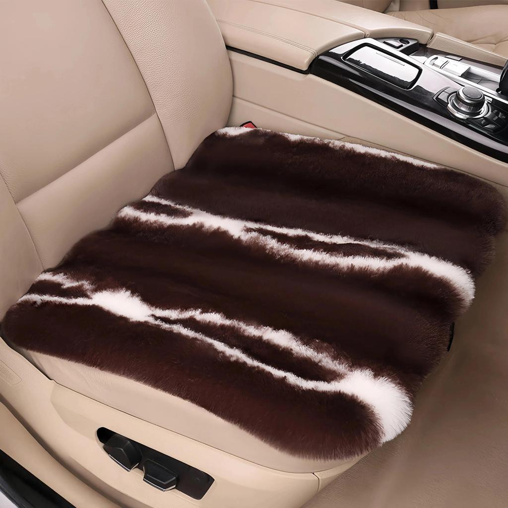 Gradient Car Cushions Anti Slip Seat Covers Comfortable Car Front And Rear Seat Cushions Warm And Comfortable Seat Cushions Made Of Natural Plush