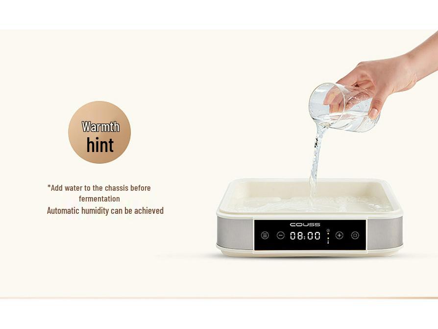 Couss Large Capacity Automatic Yogurt & Fermentation Maker – 9 Cup, Ideal for Bread and Rice Wine