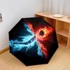 IceFireSports Pattern Pattern New Style Umbrella, 1 Piece Automatic Folding Umbrella, Portable Travel Umbrella, Outdoor Umbrella, Birthday Gift