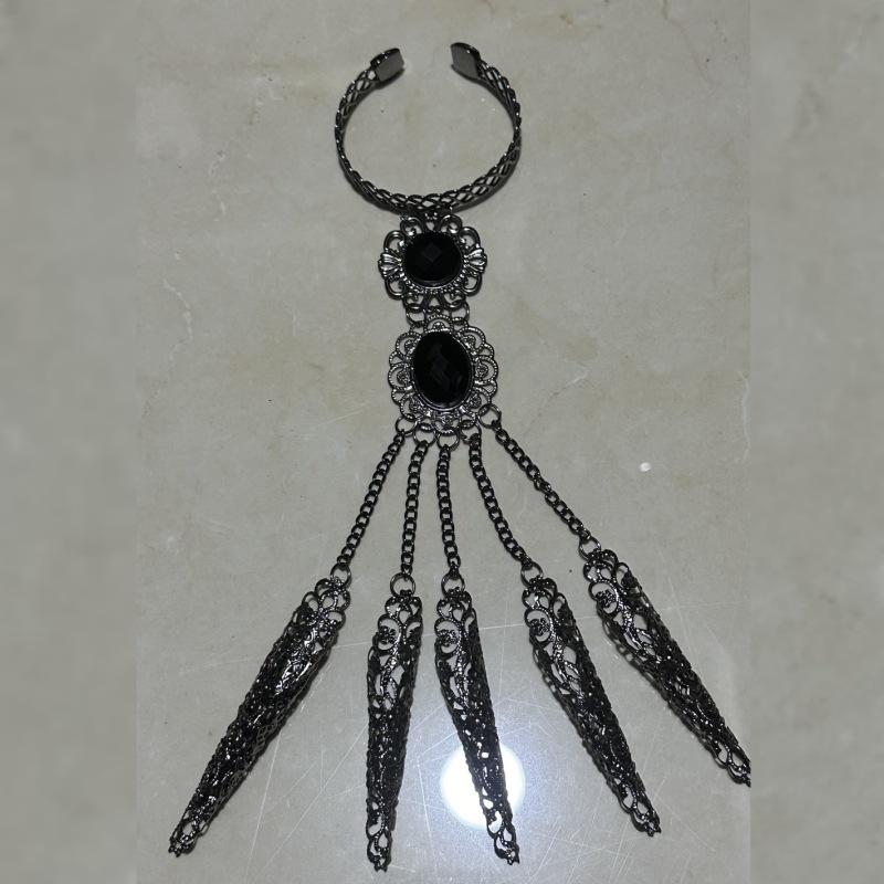 

Украшения для ногтей, этнический стиль, древний стиль, набор для танца живота, танцевальный реквизит, золотые ногти для девушки Тяньчжу, дамы