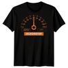 Oldometer 60 Years 60th Birthday Mens T-shirt Age Gauge Design