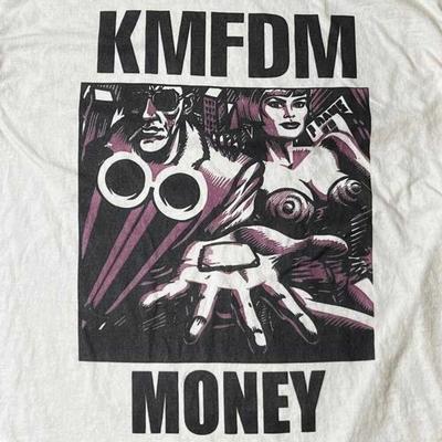 Vintage Rare KMFDM White T-shirt Cotton Unisex All Size S To 345XL HRO38 Unisex T-Shirt