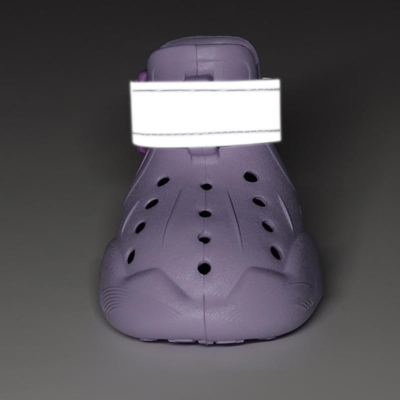 4Pcs Waterproof Dog Shoes Summer Dog Sandals Anti-slip Lightweight Pet Dog Boots Outdoor Wear-resistant Dog Sandals Pet Supplies