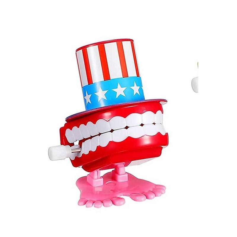 ABS Material Halloween Spielzeug für Kleinkinder Geist Vampir Skelett Springender Geist Zahn Kürbis