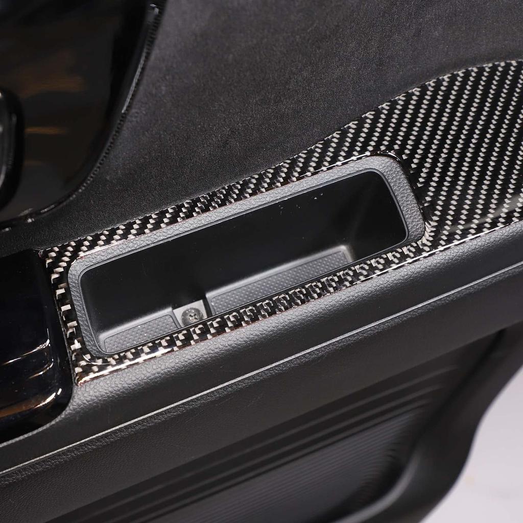 METYOUCAR Door Armrest Panel Stickers for Honda Door Pull Handle Inner Door Trim Grab Carbon Fiber Stain and Scratch Driver Side and Passenger Easy