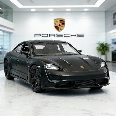 1:36 Porsche Taycan Supercar Legierung Auto Die-Cast & Spielzeugfahrzeuge Automodell Miniaturmaßstab Modellauto Für Kinder