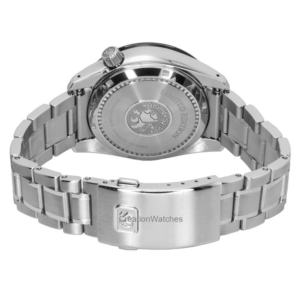 Grand Seiko Sport GMT Stainless Steel Black Dial Automatic SBGE277G 100M Men's Watch