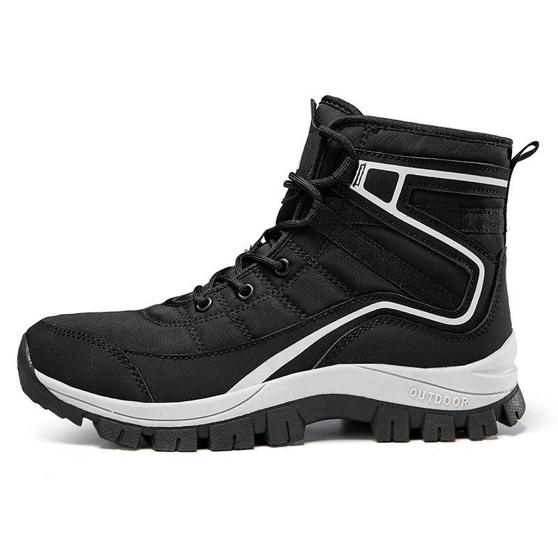 Winter snow boots outdoor travel thickened warm high-top cotton shoes