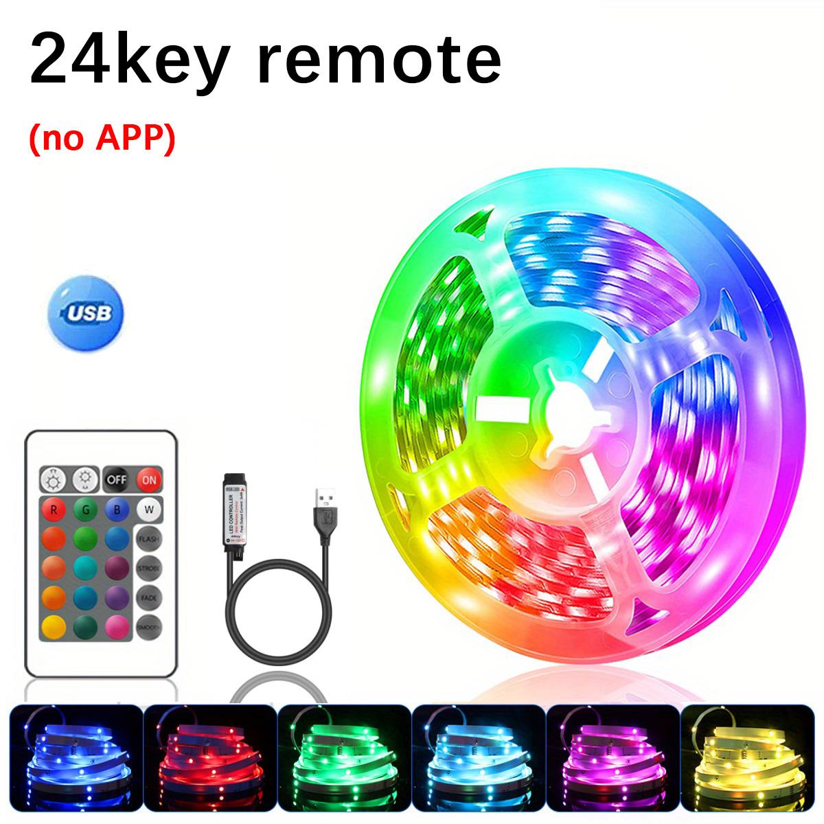 

5 В USB светодиодные лампы для комнаты 10 м 20 м 30 м RGB светодиодные ленты гибкие лампы лента для комнаты подсветка телевизора диодная лента декор 1m