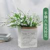Simulation Lily Of The Valley Fake Flower Bouquet Wedding Home Decoration Bouquet Artificial Wind Chimes Flower Shooting Props