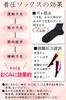Authentic compression socks for firming and reducing diamond 1 sizes Japanese-made women, swelling, white, pattern, pair, 23-25cm.