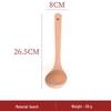 Japanese Non-Stick Wok Set: Spatula, Soup Ladle, Rice Spoon, Frying Pan, Stir-Fry Utensils, Solid Wood Handles