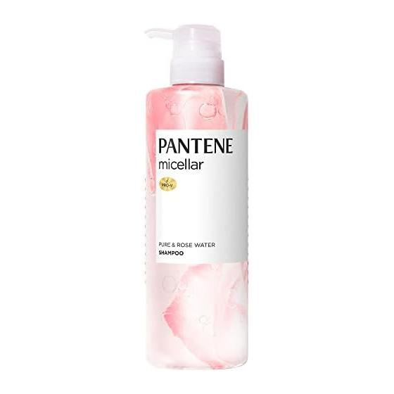 Pantene Micellar Shampoo 500mL Pump Pure & Rose Water