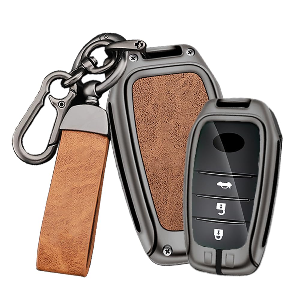 [TECART] Toyota Exclusive Keychain Key Case Key Cover Smart Key коричневый