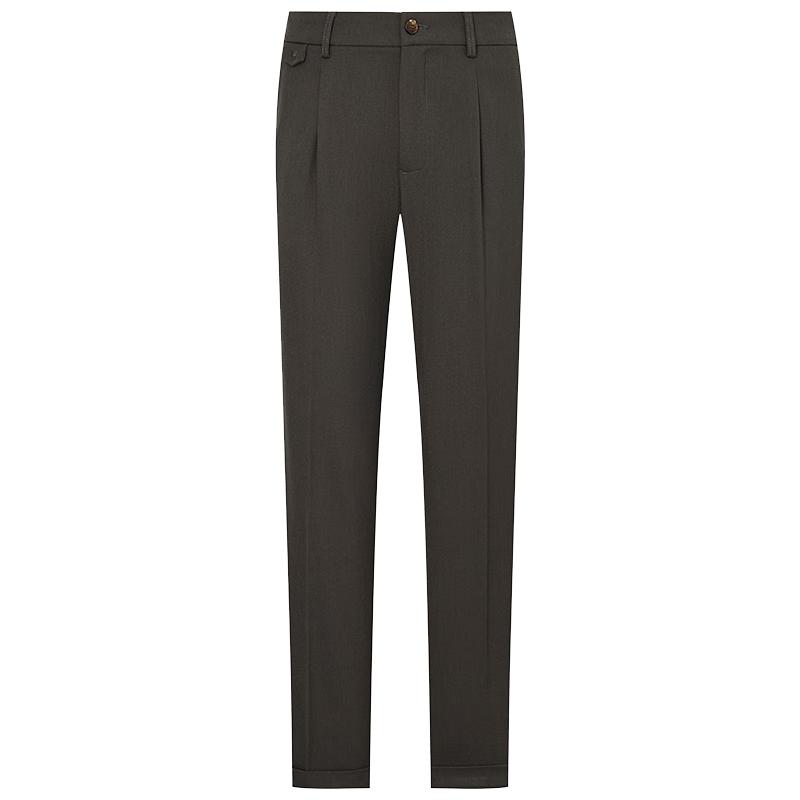 

Baoxiniao Men s Business Casual Tapered Pants 35