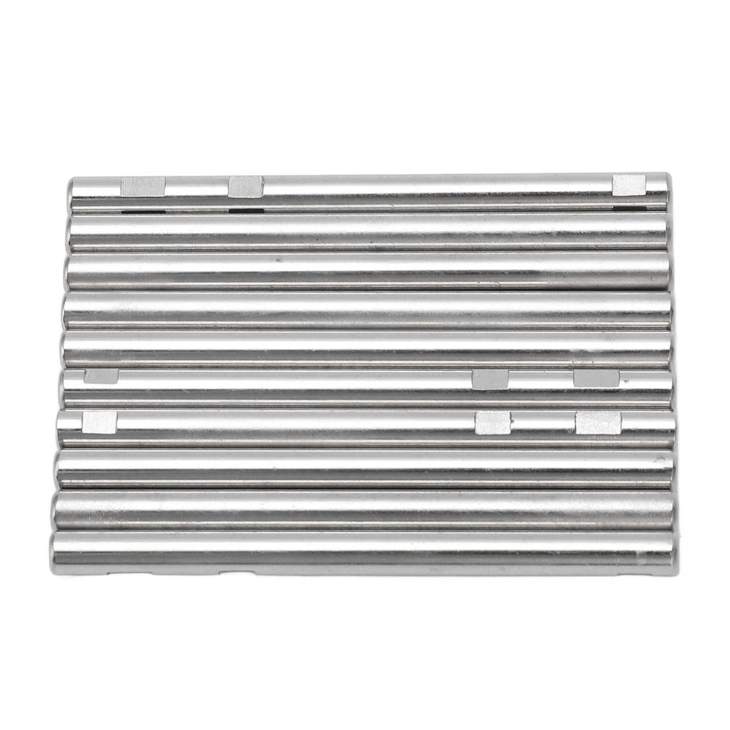 10Pcs Brushless Motor Shaft Stainless Steel 4mm Dia Motor Shaft for RC Car Airplane Boat Silver